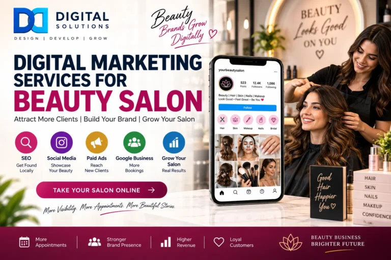 Digital Marketing Services for Beauty Salon