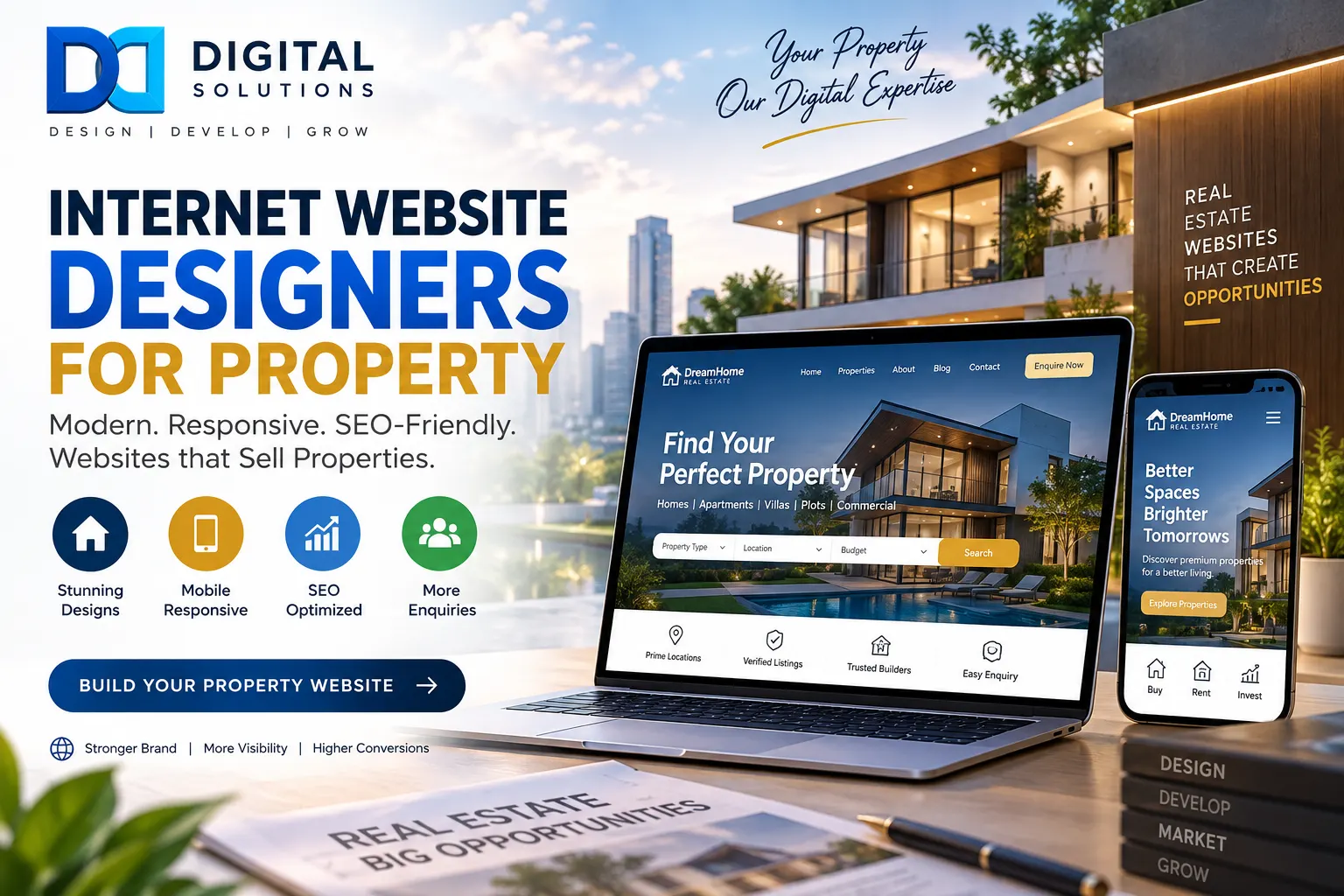 Internet Website Designers For Property